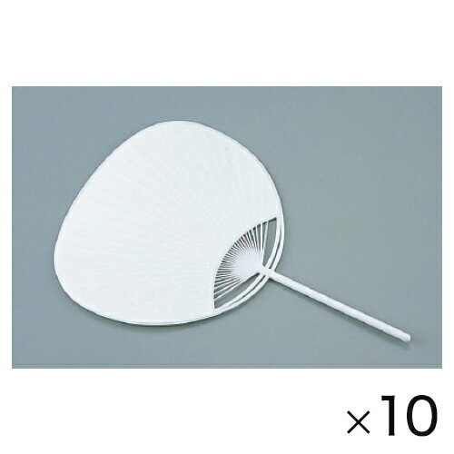 工作 子ども うちわづくり(10本) サンワ