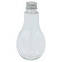 工作 子ども プラスチック瓶電球型 サンワ