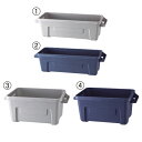 園芸用品 プランター 鉢 ガレージコンテナ 大和プラスチック(3)W50型 ライトグレー