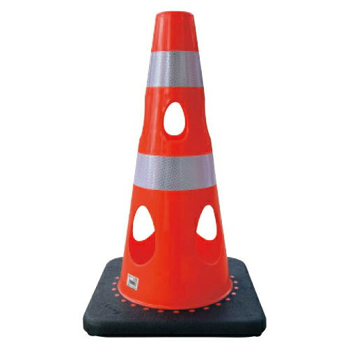 穴あきコーン 450 レッド カーボーイ