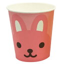 食器 紙コップ かわいい 子ども パーティ どうぶつペーパーカップ 30個 アートナップ