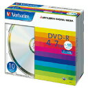 DVD-R メディア データ用(4.7GB)5mmケース (1)10枚 三菱化学(2)