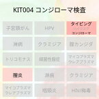 【送料無料】KIT004 アイラボの「HPVタイピング検査（尖圭コンジローマ）」【あす楽対応】検査項目：コンジローマ（イボ）HPV2種類、膣炎