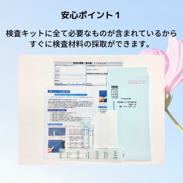 【送料無料】KIT104アイラボの「男のセルフチェック」【あす楽対応】検査項目：淋病、クラミジア、トリコモナス、カンジダ、炎症