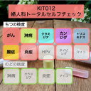 【送料無料】KIT012 アイラボの「婦人科トータルセルフチェック」【あす楽対応】検査項目：子宮頸がん、淋病、クラミジア、カンジダ、トリコモナス、細菌性膣症、炎症