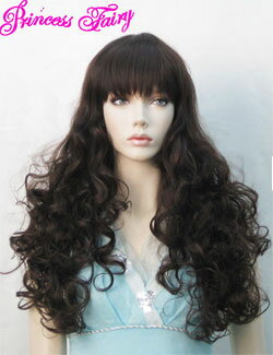 耐熱 ロングカール リッチロングカール ウィッグ フル コスプレ ウイッグ コスプレウィッグ 女性 wig-w374