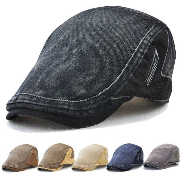 ハンチング パッチワーク 帽子 コットン キャップ 綿 メンズ レディース HUNTING CAP 7126