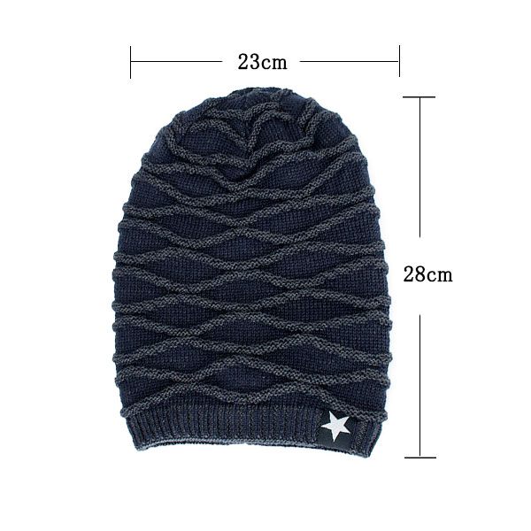 ���ޡ��� �˥å�˹ ��� ��ǥ����� �ܥ��դ� ���� ˹�� �˥åȥ���å� ��å�����å� �ӡ��ˡ� �� �� KNIT CAP 4028