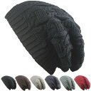ケーブル編み ニット帽 帽子 ルーズニットキャップ 縦編み ワッチキャップ ビーニー メンズ レディース KNIT CAP 4113