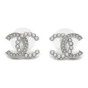 シャネル ピアス レディース スタッドピアス アクセサリー ココマーク CCマーク パール ラインストーン シルバー ABD478 B16782 NY391 CHANEL
