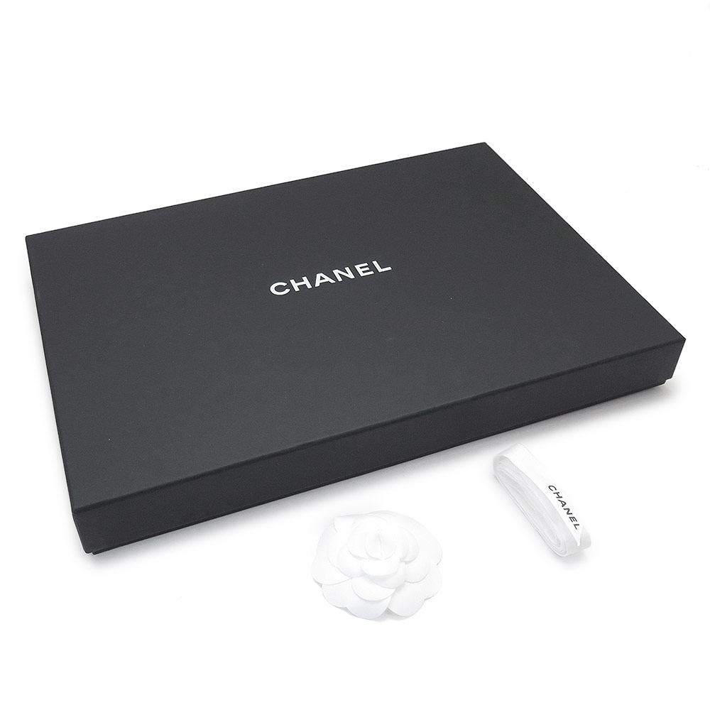 Rakuten - シャネル CHANEL ブランド箱 リボン カメリア セット ギフト プレゼント 38×27×4cm ブラック 黒 【ブランド付属品】
