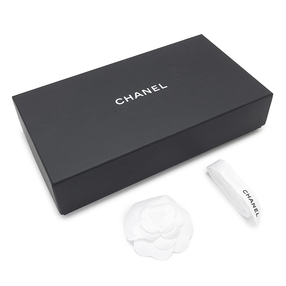 乐天商城 - シャネル CHANEL ブランド箱 リボン カメリア セット ギフト プレゼント 26.5×14.5×5.5cm ブラック 黒 【ブランド付属品】
