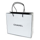 CHANEL シャネル 紙袋 正規店 ペーパーバッグ ショッパー ホワイト 白 27×23×11.5cm【ブランド付属品】【紙袋】
