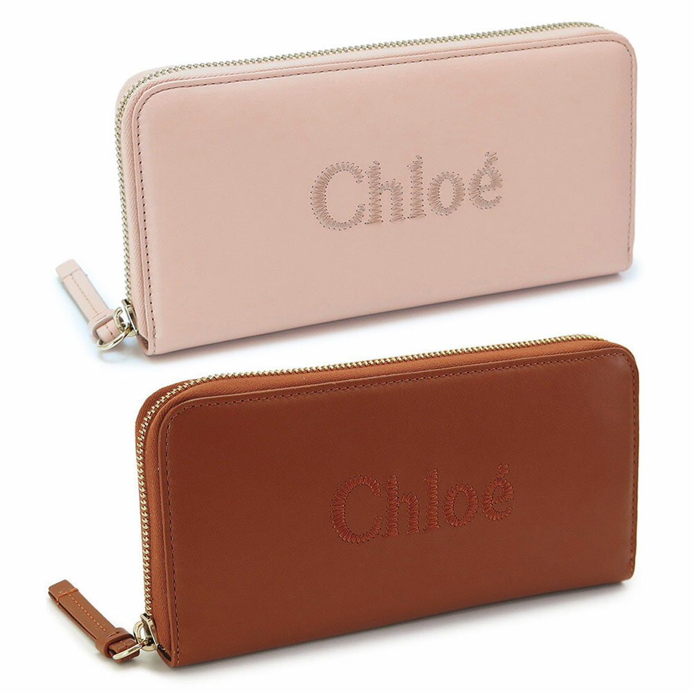 クロエ 財布（レディース） 【訳あり】クロエ 長財布 レディース CHLOE SENSE CHC23AP970I10 クロエ センス ラウンドファスナー ロング ジップ ウォレット レザー Chloe