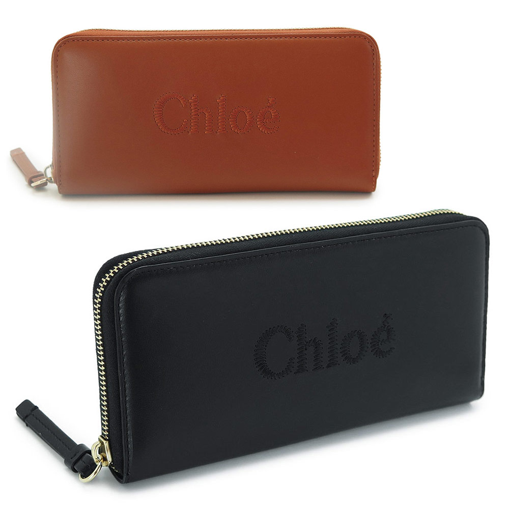 クロエ 革財布 レディース クロエ 長財布 レディース CHLOE SENSE CHC23AP970I10 クロエ センス ラウンドファスナー ロング ジップ ウォレット レザー Chloe