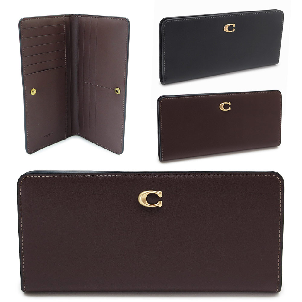 Rakuten - コーチ COACH 長財布 レディース エッセンシャル スキニー ウォレット CZ096 スリムウォレット 二つ折り長財布 レザー