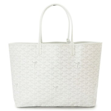 ゴヤール トートバッグ レディース GOYARD バッグ サンルイPM ポーチ付き ホワイト 白 SAINT LOUIS PM 50 WHITE