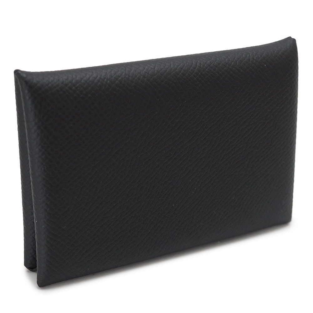 エルメス カードケース カルヴィ カードホルダー 名刺入れ エプソン レザー HERMES CALVI 3