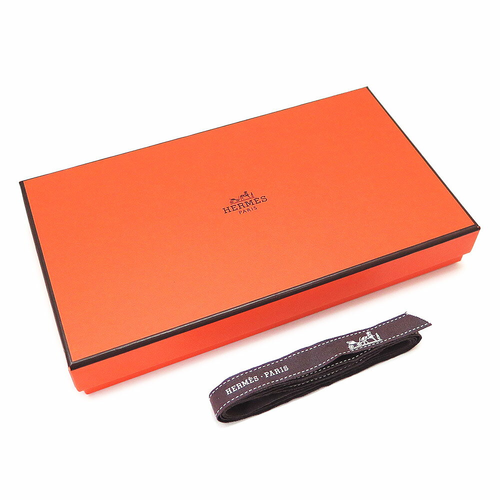 乐天商城 - エルメス HERMES ブランド箱 リボン セット ギフト プレゼント ラッピング 22×12.5×3cm 【ブランド付属品】