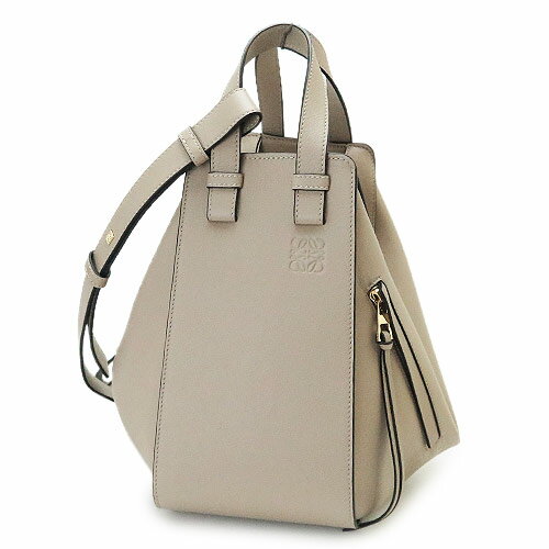 ロエベ ハンドバッグ レディース 387 30 S35 2150 ショルダーバッグ ハンモック スモール レザー サンド LOEWE HAMMOCK SMALL BAG 387.30.S35 2150のサムネイル