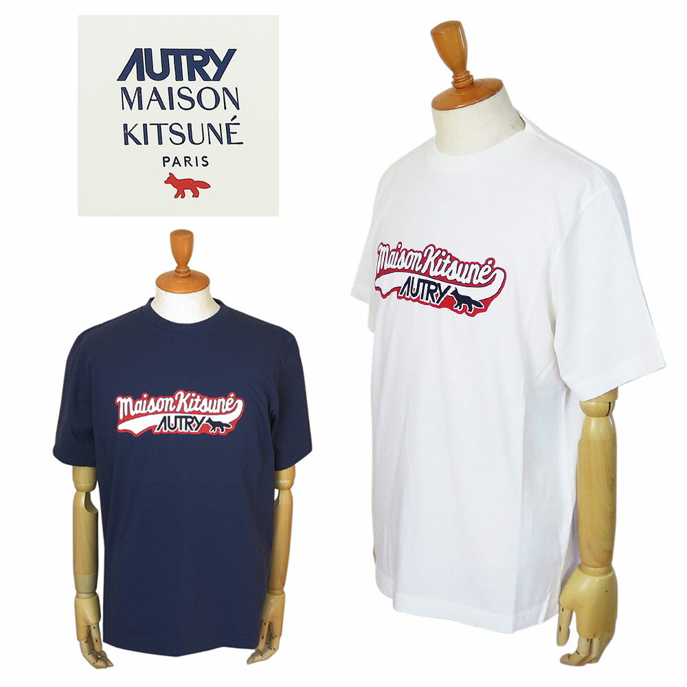 �᥾�󥭥ĥ� �� �����ȥ꡼ ����� T����� �С����ƥ��� Ⱦµ �ȥåץ� ���롼�ͥå� TSPX MK2 MAISON KITSUNE �� AUTRY ��2...