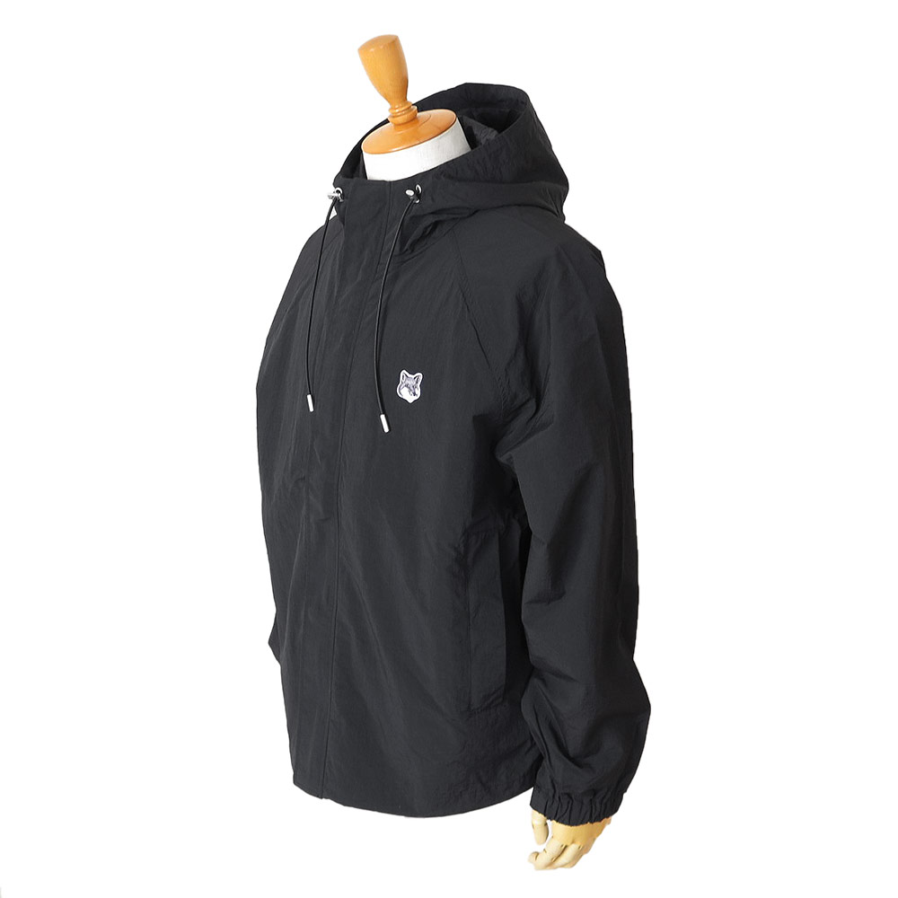 �᥾�󥭥ĥ� ������ɥ֥졼���� ��� ���쥤 �ե��å����إå� �ѥå� ���ꥹ�ԡ� �ʥ����� �ա��ǥå� ���㥱�å� �������� �֥�å� �� LM02228WQ4019 P199 MAISON KITSUNE