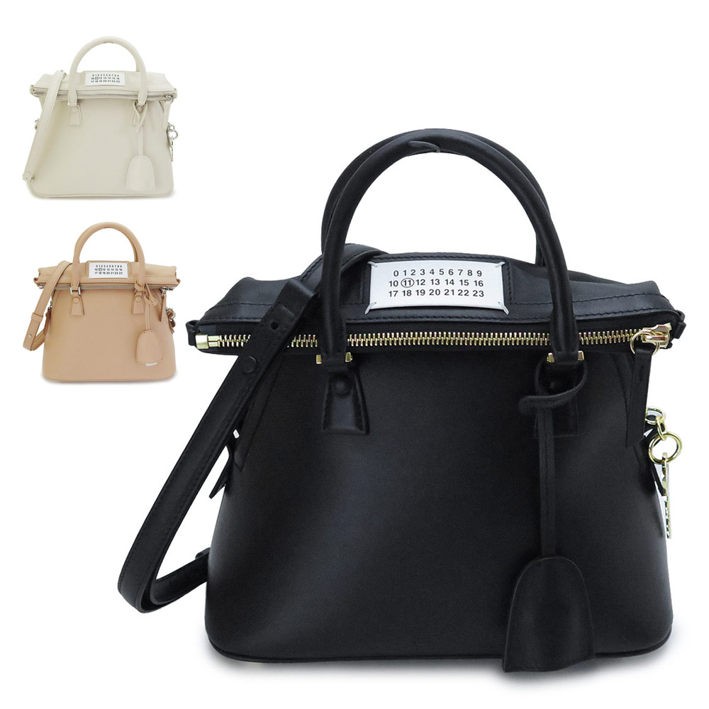 メゾンマルジェラ ハンドバッグ レディース S56WG0082 P4303 ショルダーバッグ 5AC ミニバッグ レザー Maison Margiela 5AC MINI BAG