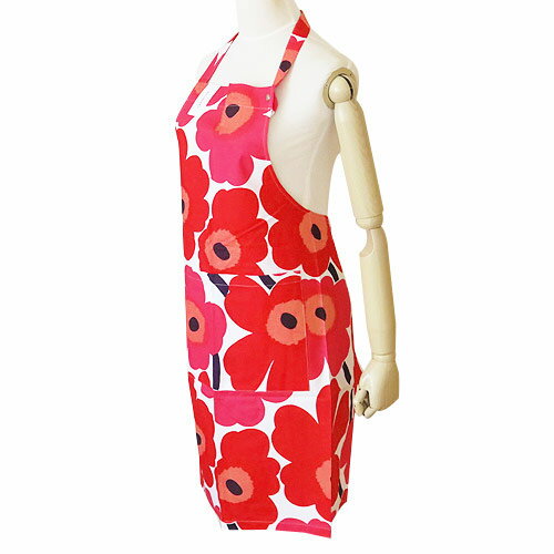 マリメッコ エプロン キッチン雑貨 花柄 北欧柄 ドット柄 コットン marimekko ESIL...