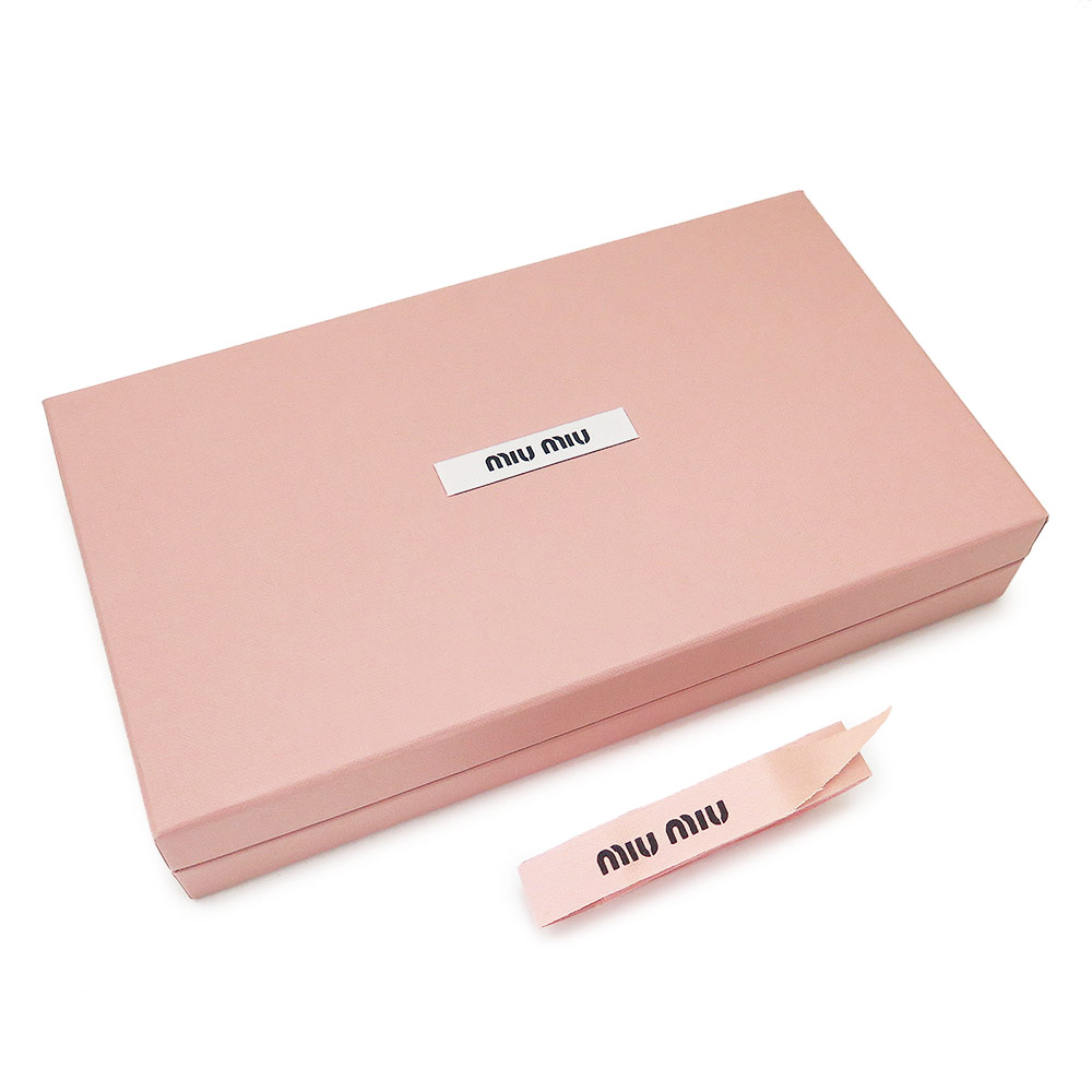 樂天商城 - ミュウミュウ MIUMIU ブランド箱 リボン セット ギフト プレゼント ラッピング 24.5×14×4cm 【ブランド付属品】