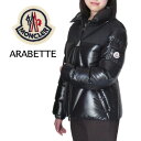 モンクレール ダウンジャケット レディース ARABETTE 1A00011 68950 999 ダウンコート アウター ブラック 黒 MONCLER