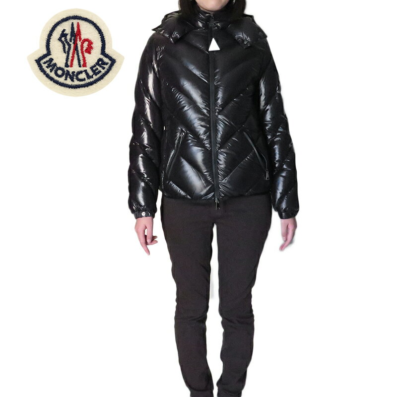 モンクレール ダウンジャケット レディース BROUEL 1A00114 C0064 999 アウター ブルゾン ショート ブラック 黒 MONCLER