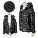 モンクレール ダウンジャケット レディース NARLAY 1A00018 595OK 999 ナーレイ ダウンコート アウター ブラック 黒 MONCLER MATT BLACK