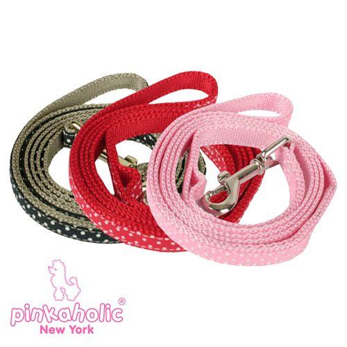 楽天I　LOVE　BRAND【在庫処分セール】犬用品 ピンカホリック ペット ペット PINKAHOLIC ボーン リード 20ミリサイズ NAHA-AL005（20ミリ）【メール便発送】