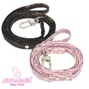 【在庫処分セール】メーカー完売☆犬用品 小型犬 ピンカホリック ペット ペット PINKAHOLIC ソフトレザー ビーナス リード 10ミリサイズ NAIA-...