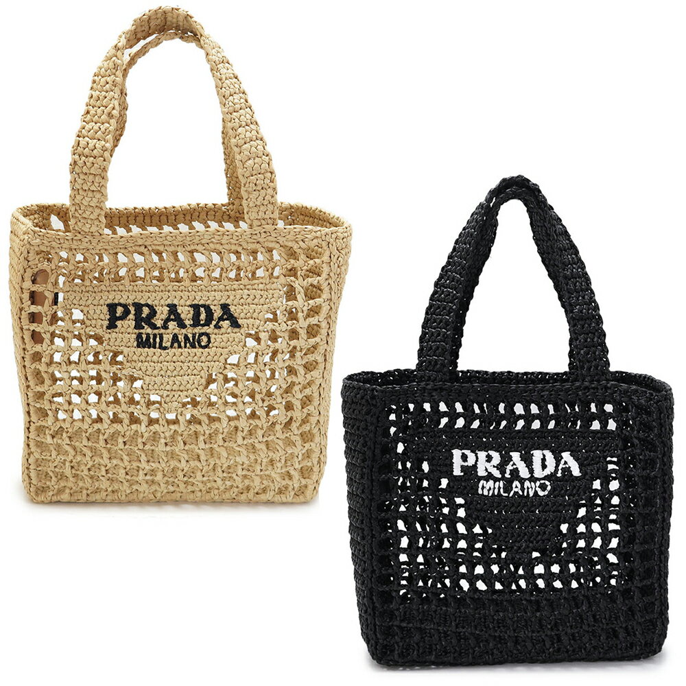 ץ ⡼ ե ȡȥХå ǥ 1BG444 2A2T ХåȥХå Хå PRADA RAFFIA