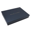ポロラルフローレン POLO RALPH LAUREN 箱 正規店 ブランド箱 ギフトボックス 化粧箱 BOX ネイビー 35×26×5.5cm【ブランド付属品】【ギフトBOX】