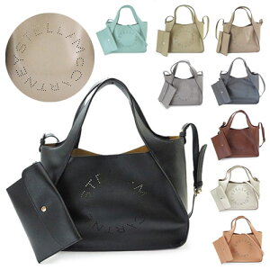 ステラマッカートニー トートバッグ ショルダーバッグ 2WAY レディース 513860 W8542 ステラ ロゴ クロスボディバッグ STELLA McCARTNEY STELLA LOGO CROSSBODY BAG(SMSB)