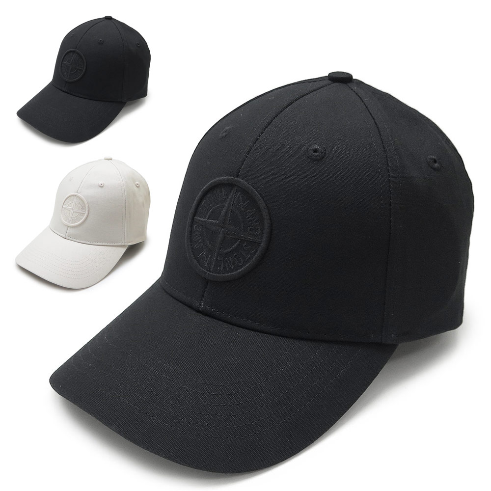 Rakuten - ストーンアイランド キャップ 帽子 L1S159100013 S0248 ベースボールキャップ Outline Compass ロゴ 刺しゅう STONE ISLAND 【2026年春夏新作】