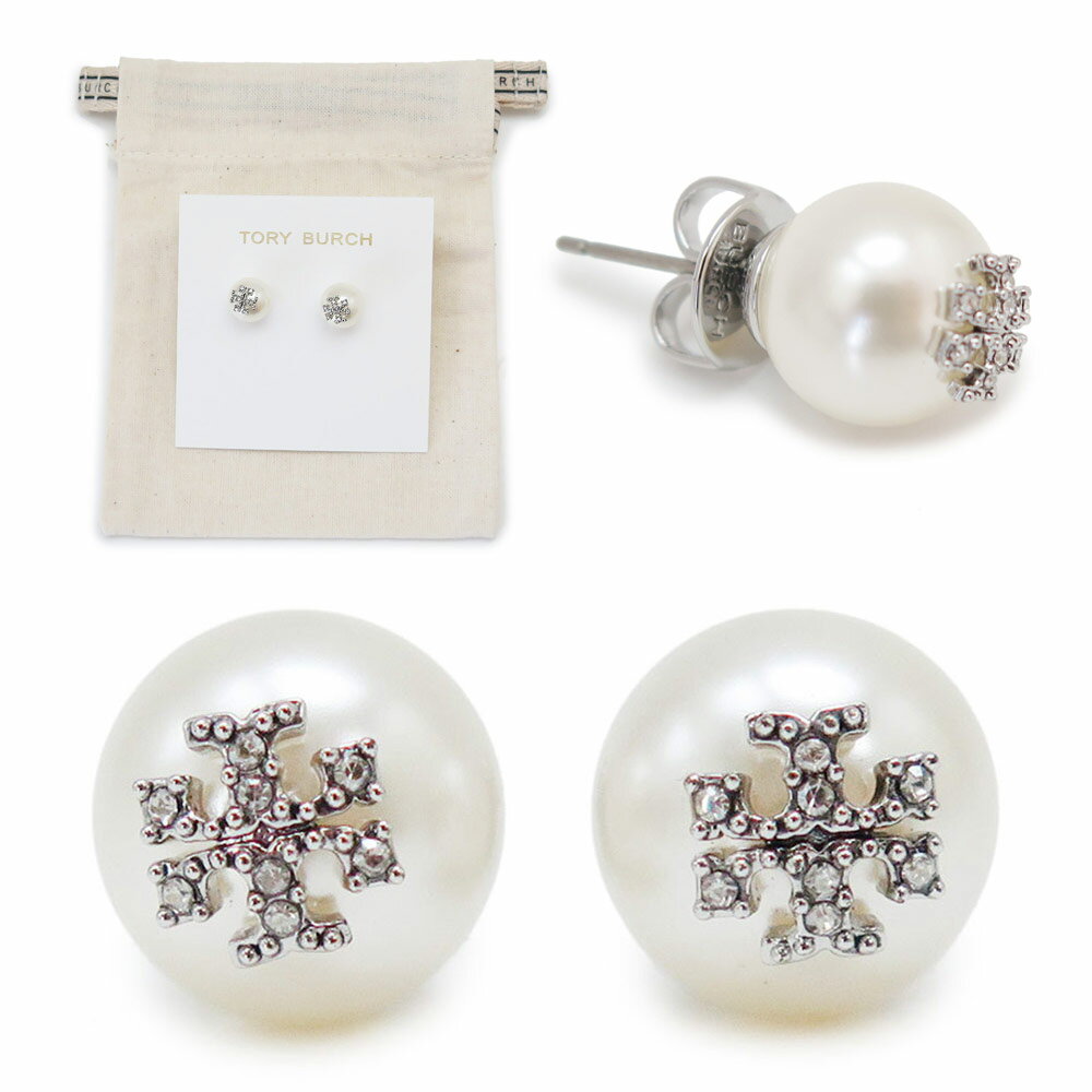 Rakuten - トリーバーチ ピアス レディース 163698 056 キラ パール スタッズピアス アクセサリー トリーシルバー＋パール TORY BURCH