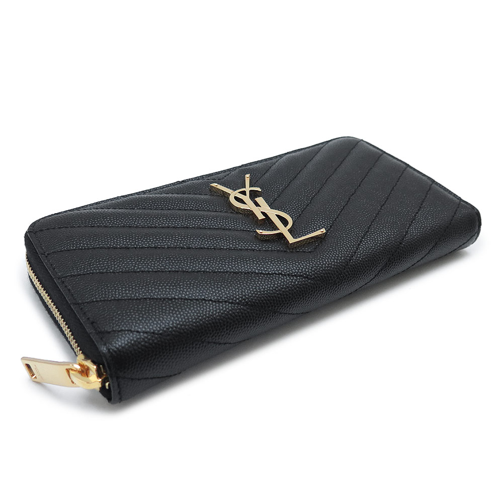 サンローラン SAINT LAURENT 長財布 レディース モノグラム・サンローラン フルジ...