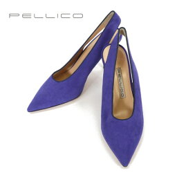 ペリーコ ハイヒール 【定価5.3万・新品・34,35】PELLICO（ペリーコ）3046 TEMI 80SC ポインテッドトゥパンプス 8cm ブルー CAMOSCIO 10729【85％OFF】