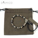 【50%OFF・新品】D'AMICO(ダミーコ)ストーン×ウッド×ビーズ ブレスレット SAU0275