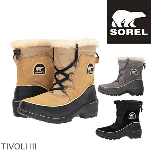 SOREL ソレル ティボリ3 1749361 TIVOLI III レディース 防寒ブーツ 雪靴 スノーブーツ ウィンターブーツ アウトドアブーツ NL2532 正規品取扱店舗