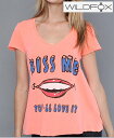 Wildfox ワイルドフォックス レディース Tシャツ The Youll Love It V-Neck Vネック 半袖 正規品取扱店舗