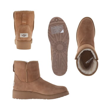 UGG kristin アグ クリスティン　ウェッジ ミニ　ショートブーツ　ムートンブーツ 1012497　正規品取扱店舗　 クラシックブーツ