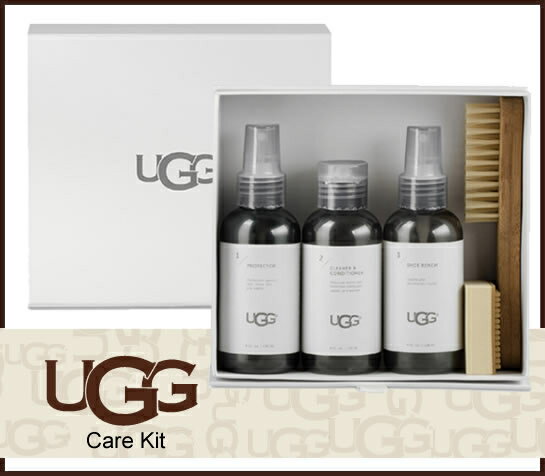 即日発送 UGG Care Kit アグ ケアキット クリーナー 消臭 汚れ落とし 防水 お手入れ用品 アグ シープスキン ケア 　正規品取扱店舗