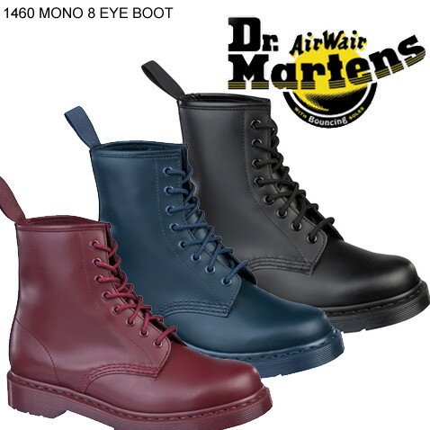Dr.Martens ドクターマーチン CORE 1460 MONO 8-Tie Boot R14353001 8ホール ブーツ 　正規品取扱店舗