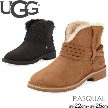 【セールクーポン発行中】 アグ UGG ストラップショートブーツ PASQUAL ムートンブーツ シープスキン アンクルブーツ 正規品取扱店舗 so1