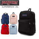 ジャンスポーツ リュック ジャンスポーツ リュック スーパーブレイク JANSPORT SUPERBREAK バックパック 25L メンズ レディース 通学 通勤 おしゃれ 人気 ブランド jansport メンズ レディース 大容量 通学 女子 おしゃれ 正規品取扱店舗