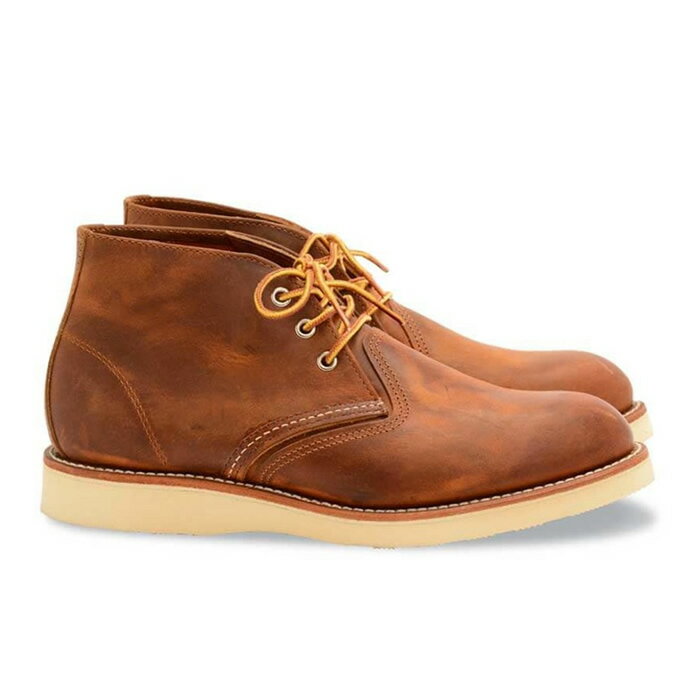 REDWING 3137 レッドウィング WORK CHUKKA チャッカ ワークブーツ チャッカブーツ ブラウン Dワイズ メンズ　MADE IN USA 　正規品取扱店舗